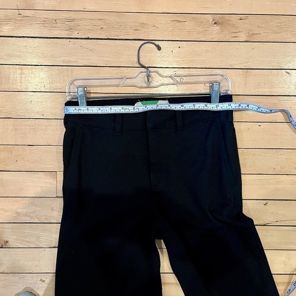 Anthropologie Black Wide-Leg Trousers 26" Waist - Picture 4 of 9